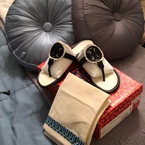 Tory Burch Miller Fringe Sandal